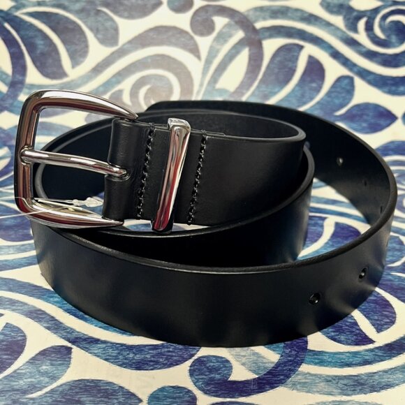 Madewell The Essential Wide Leather Belt NN919 women's NEW! - Picture 1 of 4